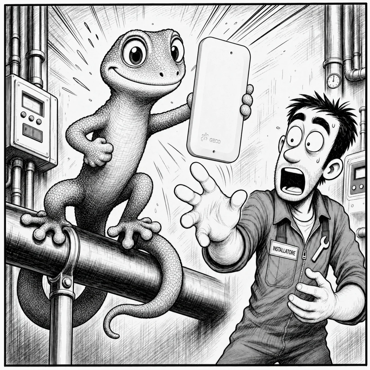 La svolta — Il gecko porta il gateway GECO
