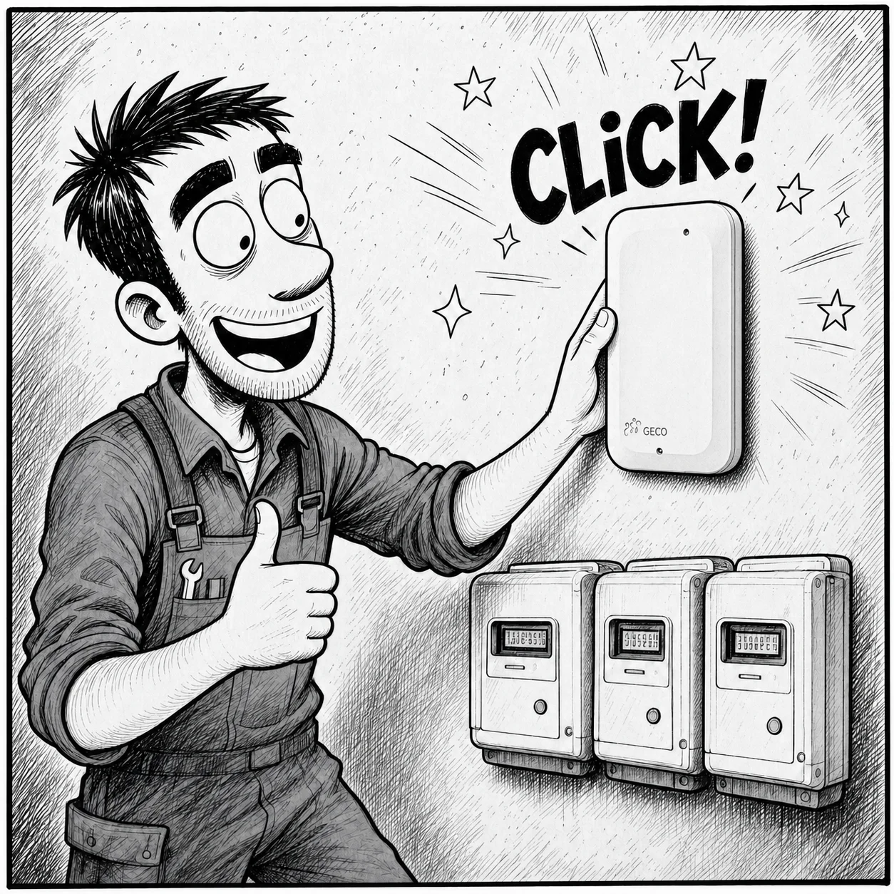 L'installazione — Click! Gateway montato